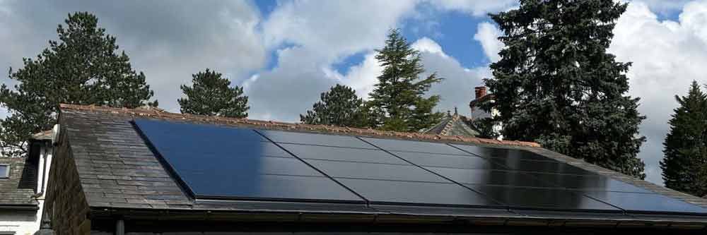 Viridian Solar roof integrated solar panels